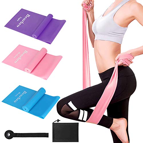Bearbro Bandas Elasticas Fitness, Piezas Bandas de Resistencia con 3 Niveles, Cintas Elasticas Fitness para Yoga, Pilates, Crossfit, Estiramientos, Muscular, Piernas, Brazos, Fuerza Bearbro Bandas Elasticas Fitness, Piezas Bandas de Resistencia con 3 Niveles, Cintas Elasticas Fitness para Yoga, Pilates, Crossfit, Estiramientos, Muscular, Piernas, Brazos, Fuerza