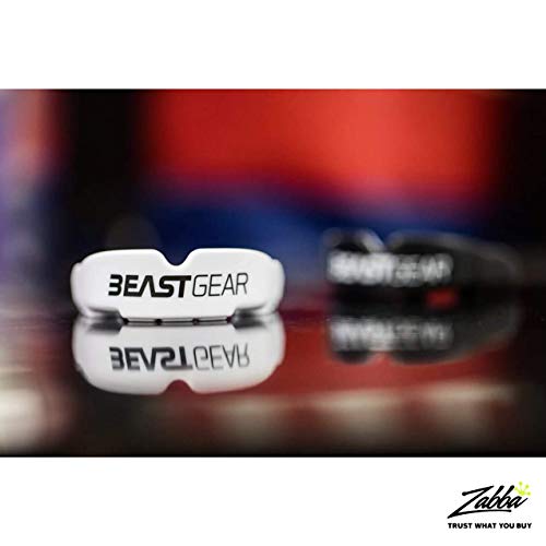 Beast Gear - Protector Bucal Boxeo/Protector de Encía 'Beast Guard' - para Boxeo, MMA, Rugby, Muay Thai, Hockey, Judo, Karate, Artes Marciales y Todos los Deportes de Contacto