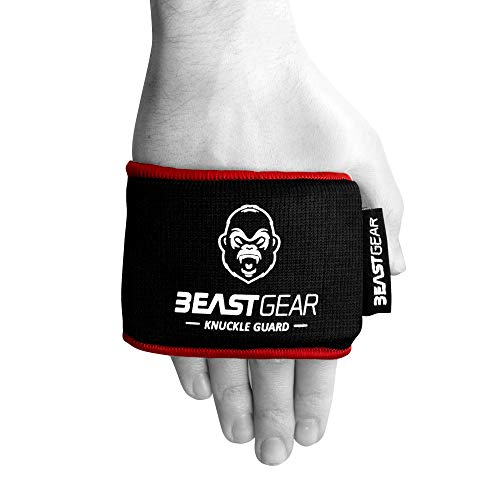 Beast Gear Protector Nudillos Boxeo Avanzados – Cubre Nudillos para Deportes de Combate, MMA, Artes Marciales, Defensa.