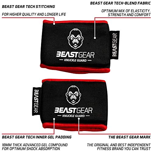 Beast Gear Protector Nudillos Boxeo Avanzados – Cubre Nudillos para Deportes de Combate, MMA, Artes Marciales, Defensa. Beast Gear Protector Nudillos Boxeo Avanzados – Cubre Nudillos para Deportes de Combate, MMA, Artes Marciales, Defensa.