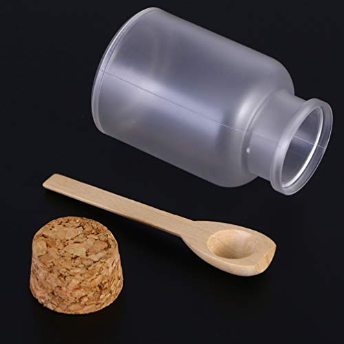 Beaupretty Frascos de Almacenamiento de Sal de Baño Vacío Helado Esmerilado con Corcho Y Cuchara Contenedor de Plástico Recargable 3 Piezas 200 G Beaupretty Frascos de Almacenamiento de Sal de Baño Vacío Helado Esmerilado con Corcho Y Cuchara Contenedor de Plástico Recargable 3 Piezas 200 G