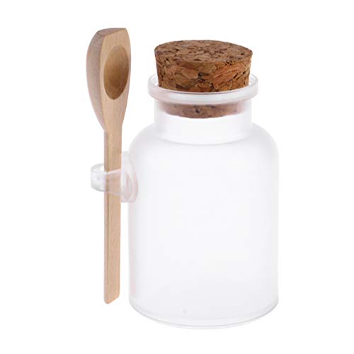Beaupretty Frascos de Almacenamiento de Sal de Baño Vacío Helado Esmerilado con Corcho Y Cuchara Contenedor de Plástico Recargable 3 Piezas 200 G Beaupretty Frascos de Almacenamiento de Sal de Baño Vacío Helado Esmerilado con Corcho Y Cuchara Contenedor de Plástico Recargable 3 Piezas 200 G