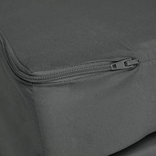 Beautissu Colchón Plegable Campix 80 x 195 x 10 cm - Cómodo y Ahorra Espacio - con Funda de Microfibra - Antracita Beautissu Colchón Plegable Campix 80 x 195 x 10 cm - Cómodo y Ahorra Espacio - con Funda de Microfibra - Antracita