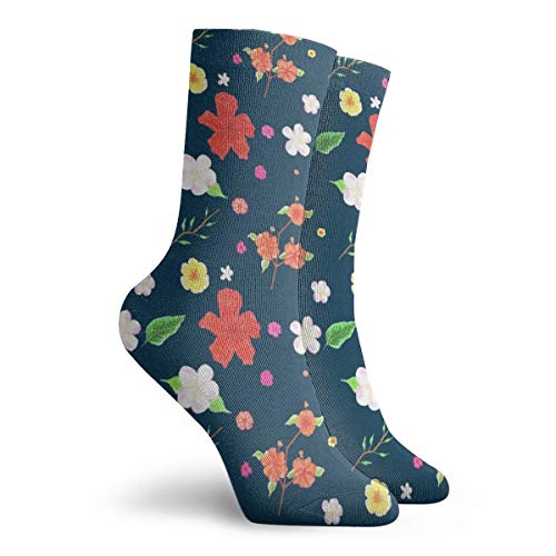 Beauty-Design Flora Mataro - Calcetines de invierno cálidos, suaves, vintage, informales, para mujeres y hombres Beauty-Design Flora Mataro - Calcetines de invierno cálidos, suaves, vintage, informales, para mujeres y hombres