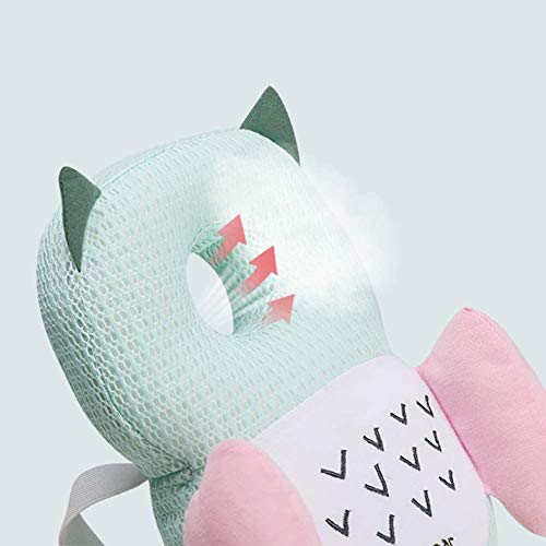 Bebamour Protección para la cabeza del bebé Suave y transpirable Soporte para la cabeza del bebé Almohada para bebés Reposacabezas anti-caídas (Green Turtle) Bebamour Protección para la cabeza del bebé Suave y transpirable Soporte para la cabeza del bebé Almohada para bebés Reposacabezas anti-caídas (Green Turtle)
