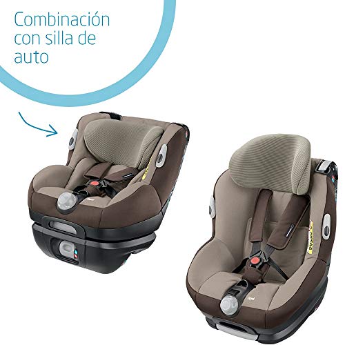 Bébé Confort Opal Silla de coche bebé, a contramarcha o sentido de la marcha, ajustable y reclinable, instalación con cinturón de seguridad, 0 meses - 4 años, 0-18kg, marrón (Earth Brown)