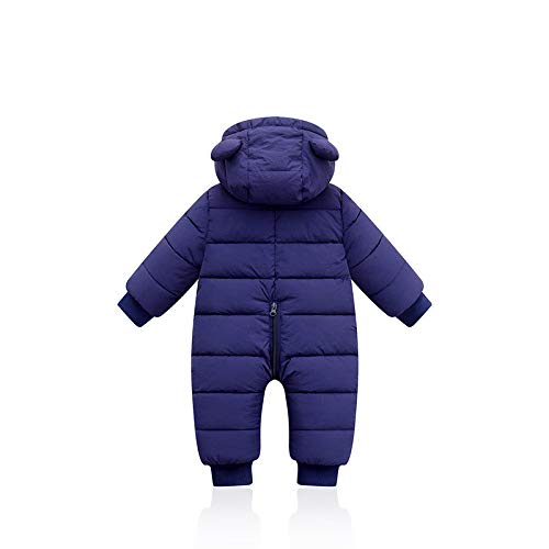 Bebé Invierno Mamelucos con Capucha, Niñas Niños Ropa Traje de Nieve Manga Larga Fleece Monos Outfits Peleles Calentar Abrigo Regalos 12-18 Meses,Azul Bebé Invierno Mamelucos con Capucha, Niñas Niños Ropa Traje de Nieve Manga Larga Fleece Monos Outfits Peleles Calentar Abrigo Regalos 12-18 Meses,Azul