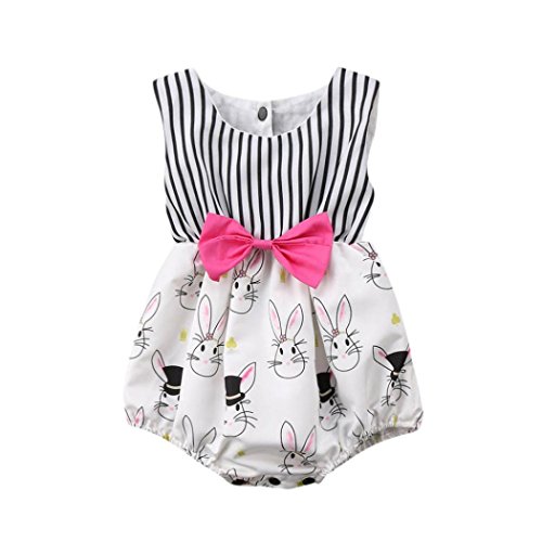 Bebe Monos Fossen Ropa Bebe NiƱa Verano Peleles De Conejo Imprimir (0-3 Meses, Blanco) Bebe Monos Fossen Ropa Bebe NiƱa Verano Peleles De Conejo Imprimir (0-3 Meses, Blanco)
