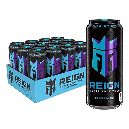 Bebida energética Reign de Monster, pack de 12, sabores a elegir, 500 ml, manzana ácida