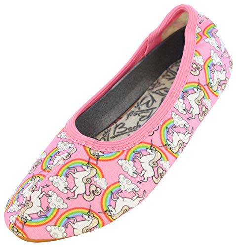 Beck Rainbow, Zapatillas de Gimnasia Niños, Rosa (Rosa 03), 25 EU Beck Rainbow, Zapatillas de Gimnasia Niños, Rosa (Rosa 03), 25 EU