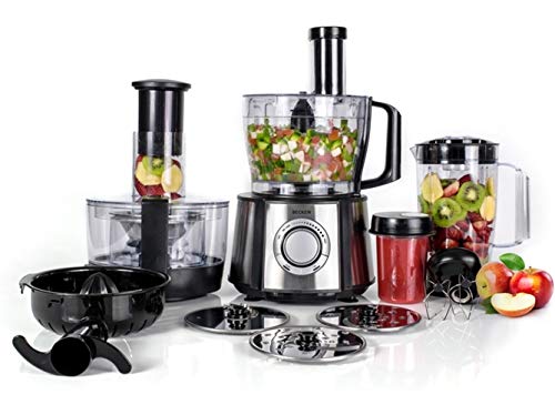 Becken 5785775 Processador De Alimentos, 0 W, 1.5 litros, INOX e Plástico, Negro y Acero Inoxidable