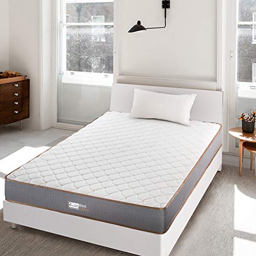 BedStory Colchon Viscoelastico Bambú 90x190CM Colchones para Cama Hotel Viscoelastica Firmeza Media Anti-ácaros e Hipoalergénicos