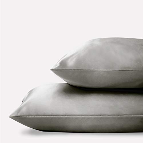 Bedsure Funda Almohada 50x75cm Satén Gris - Juego de 2 Fundas Almohadas 75x50 Pelo Rizado, Muy Liso Suave de 100% Microfibra, Antiarrugas sin Cremallera, 2 Piezas Bedsure Funda Almohada 50x75cm Satén Gris - Juego de 2 Fundas Almohadas 75x50 Pelo Rizado, Muy Liso Suave de 100% Microfibra, Antiarrugas sin Cremallera, 2 Piezas