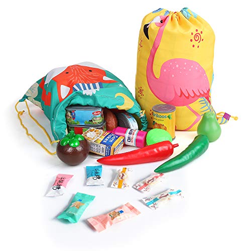 BeebeeRun 10Pack Bolsas de Cuerdas para Infantil,Mochila con Cordón Niños Bolsas Regalo Cumpleaños Deporte Gimnasio Backpack para Niños Niñas Fiesta de Cumpleaños Regalos