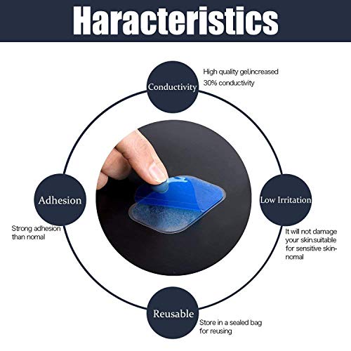 Beetest ES 30 UNIDS Reutilizable Reemplazable Hidrogel Gel Pad para ABS Máquina de Entrenamiento EMS Estimulador Abdominal Muscular Beetest ES 30 UNIDS Reutilizable Reemplazable Hidrogel Gel Pad para ABS Máquina de Entrenamiento EMS Estimulador Abdominal Muscular