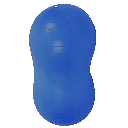 Beetest Pelota de Gimnasia Cacahuete Forma Anti-Burst Balón Fitness Pelota cómoda Durable Adelgazar Ejercicio Gimnasio Rehabilitación Formación Bola de la Yoga para Mujer Hombres niños Ancianos