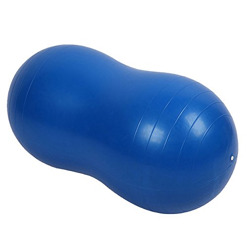 Beetest Pelota de Gimnasia Cacahuete Forma Anti-Burst Balón Fitness Pelota cómoda Durable Adelgazar Ejercicio Gimnasio Rehabilitación Formación Bola de la Yoga para Mujer Hombres niños Ancianos