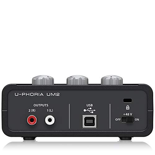 Behringer U-PHORIA UM2 Equipos de música adicionales Negro