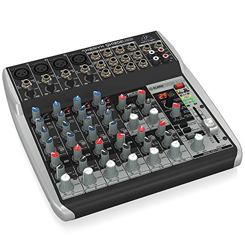 Behringer XENYX QX1202USB mezclador para directo