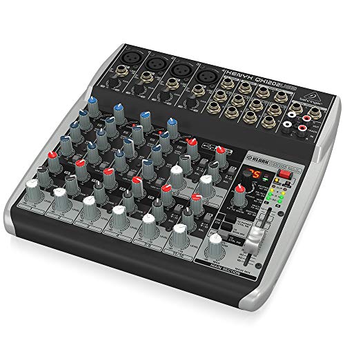 Behringer XENYX QX1202USB mezclador para directo