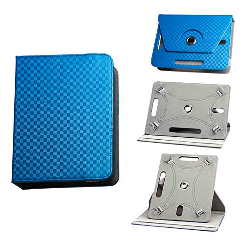 BEISK, Funda Universal para Tablet de 10-10.1 Pulgadas, con Sistema Giratorio de 360º, Rotación, Protección, con Soporte, para Huawei Mediapad/Samsung Galaxy Tab/iPad/Lenovo TAB4 10, Etc. Color Azul…