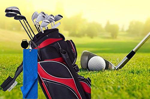 Bellatoi Kit de Limpieza para Palos de Golf,Cepillo para Palos de Golf y Kit de Toalla de Golf,Herramienta de reparación de Divot de Golf con Marcador, Juego de Regalos de Golf de 3 Piezas Bellatoi Kit de Limpieza para Palos de Golf,Cepillo para Palos de Golf y Kit de Toalla de Golf,Herramienta de reparación de Divot de Golf con Marcador, Juego de Regalos de Golf de 3 Piezas