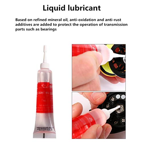 BELTI Carrete de Pesca de Aceite lubricante de rodamiento de Rueda de Pesca de 20 ml Grasa lubricante Especial BELTI Carrete de Pesca de Aceite lubricante de rodamiento de Rueda de Pesca de 20 ml Grasa lubricante Especial