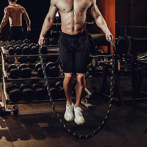BELTI Heavy Jump Rope Skipping Rope Workout Battle Ropes para Hombres y Mujeres BELTI Heavy Jump Rope Skipping Rope Workout Battle Ropes para Hombres y Mujeres