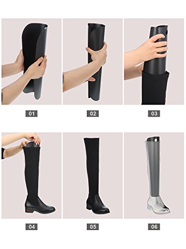 Bememo Hormas de Botas Soporte de Bota Alta Insertos de Formas de Botas para Mujeres y Hombres (8 Piezas, 8 Pulgadas) Bememo Hormas de Botas Soporte de Bota Alta Insertos de Formas de Botas para Mujeres y Hombres (8 Piezas, 8 Pulgadas)