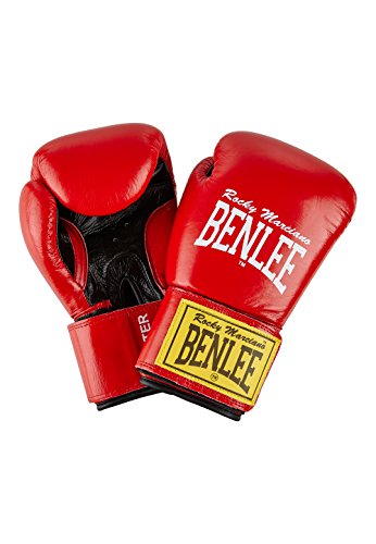 Ben Lee Fighter Guantes de Boxeo, Unisex Adulto, Rojo, 10 oz