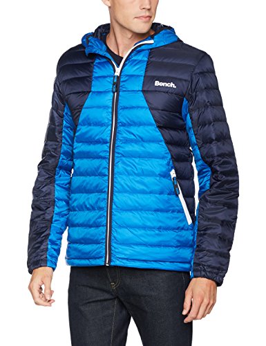 Bench Col Block Down Chaqueta, Azul (Dark Blue Bl103), X-Large para Hombre