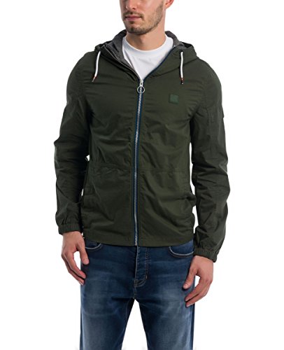 Bench Easy Washed Cotton Chaqueta, Verde (Kombu Green Kh11469), Medium para Hombre