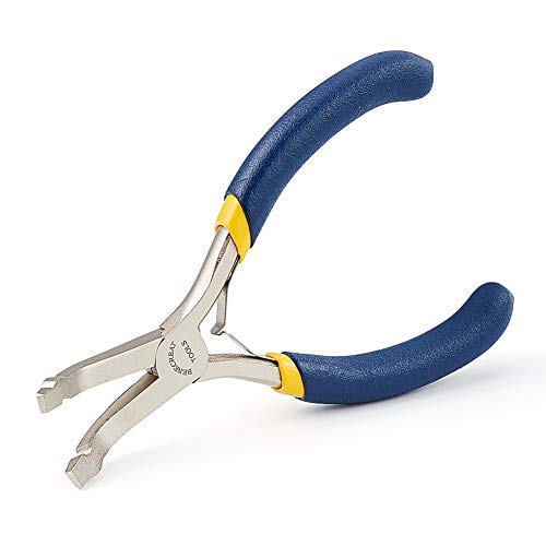BENECREAT Alicate para Engarzar Joyas Alicates para Joyería de Crimpado de Cuentas para Cerrar los Tubos de Microperlas BENECREAT Alicate para Engarzar Joyas Alicates para Joyería de Crimpado de Cuentas para Cerrar los Tubos de Microperlas