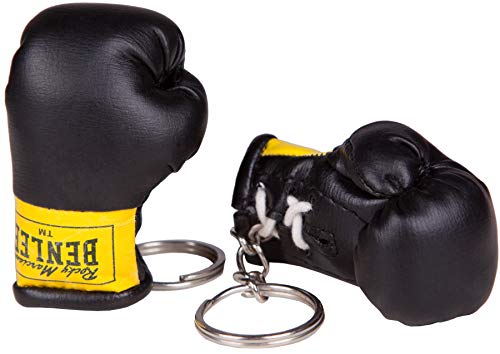 BENLEE Rocky Marciano 199077 - Juego de Boxeo para niño Compuesto de Saco, fijación, comba, Guantes y Llavero, Talla única, Color Negro