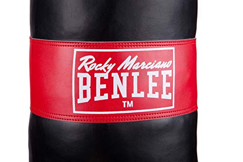 BENLEE Rocky Marciano 199077 - Juego de Boxeo para niño Compuesto de Saco, fijación, comba, Guantes y Llavero, Talla única, Color Negro
