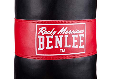 BENLEE Rocky Marciano 199077 - Juego de Boxeo para niño Compuesto de Saco, fijación, comba, Guantes y Llavero, Talla única, Color Negro