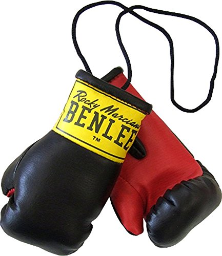 BENLEE Rocky Marciano Mini Gloves Guantes de Boxeo en Miniatura, Unisex Adulto, Negro, Talla única BENLEE Rocky Marciano Mini Gloves Guantes de Boxeo en Miniatura, Unisex Adulto, Negro, Talla única