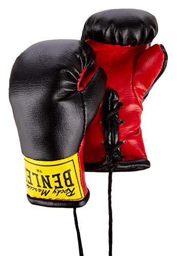 BENLEE Rocky Marciano Mini Gloves Guantes de Boxeo en Miniatura, Unisex Adulto, Negro, Talla única BENLEE Rocky Marciano Mini Gloves Guantes de Boxeo en Miniatura, Unisex Adulto, Negro, Talla única