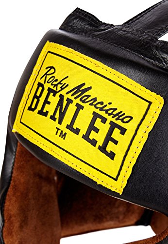 Benlee Rocky Marciano Tyson - Casco Protector para Boxeo Negro Negro Talla:Large/Extra-Large