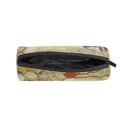 BENNIGIRY Retro Rooster - Estuche para lápices de sirena, multifuncional, bolsa de papelería, bolsa con cremallera, soporte para lápices de estudiantes, bolsa de maquillaje de viaje, bolsa de regalo BENNIGIRY Retro Rooster - Estuche para lápices de sirena, multifuncional, bolsa de papelería, bolsa con cremallera, soporte para lápices de estudiantes, bolsa de maquillaje de viaje, bolsa de regalo