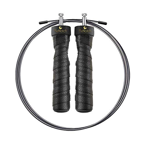 BENOTCH - Comba Crossfit Hombre Con Pesos Integrados, Cuerda Saltar Crossfit Profesional Ajustable, Jump Rope, Cuerda Crossfit, Comba Boxeo, Comba Crossfit Mujer, Accesorios Para Gimnasio