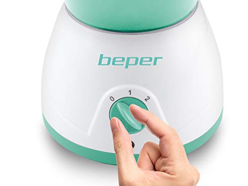 BEPER 40.967N - Sauna Facial y Aromaterapia 2 Potencias, Tratamientos de Cuidado y Relajantes, Hidratación y Limpieza de la Cara, Tanque para Esencias Perfumadas, Blanco y Verde/ Turquesa BEPER 40.967N - Sauna Facial y Aromaterapia 2 Potencias, Tratamientos de Cuidado y Relajantes, Hidratación y Limpieza de la Cara, Tanque para Esencias Perfumadas, Blanco y Verde/ Turquesa