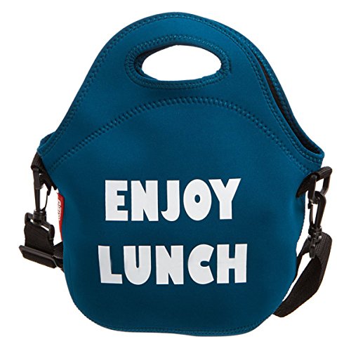 Bergner Q0990 Bolsa de Almuerzo de Neopreno, 30 x 30 x 17 cm, Tela, Azul