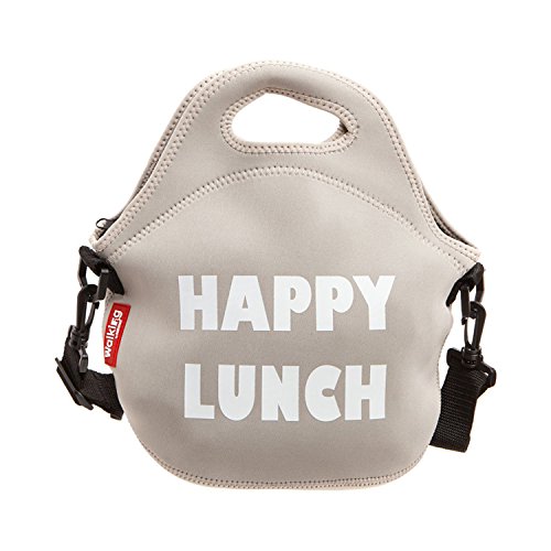 Bergner Q0992 Bolsa de Almuerzo de Neopreno, 30 x 30 x 17 cm, poliéster, Beige, Centimeters