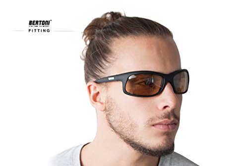 Bertoni Gafas Deportivas Fotocromaticas Polarizadas Envolventes a Prueba de Viento de Pesca Nautica Esqui Carrera en TPX flotante – P545FT Italy (Fotocromáticas Polarizadas Marrón) Bertoni Gafas Deportivas Fotocromaticas Polarizadas Envolventes a Prueba de Viento de Pesca Nautica Esqui Carrera en TPX flotante – P545FT Italy (Fotocromáticas Polarizadas Marrón)