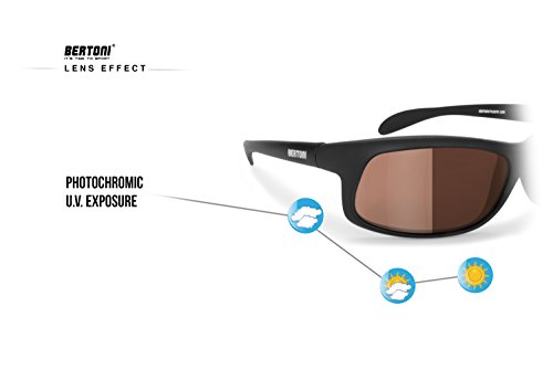 Bertoni Gafas Deportivas Fotocromaticas Polarizadas Envolventes a Prueba de Viento de Pesca Nautica Esqui Carrera en TPX flotante – P545FT Italy (Fotocromáticas Polarizadas Marrón) Bertoni Gafas Deportivas Fotocromaticas Polarizadas Envolventes a Prueba de Viento de Pesca Nautica Esqui Carrera en TPX flotante – P545FT Italy (Fotocromáticas Polarizadas Marrón)