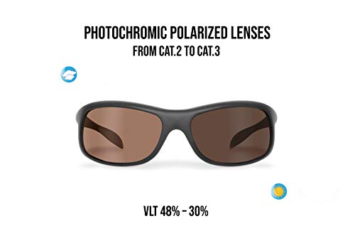 Bertoni Gafas Deportivas Fotocromaticas Polarizadas Envolventes a Prueba de Viento de Pesca Nautica Esqui Carrera en TPX flotante – P545FT Italy (Fotocromáticas Polarizadas Marrón) Bertoni Gafas Deportivas Fotocromaticas Polarizadas Envolventes a Prueba de Viento de Pesca Nautica Esqui Carrera en TPX flotante – P545FT Italy (Fotocromáticas Polarizadas Marrón)