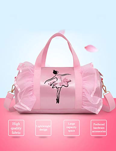 besbomig Bolsas de Baile para niñas Bandolera Diseño de Princesa cilíndrico,Rosado, Bolsa Niños Lindos Bordado Mochila Regalo de Cumpleaños besbomig Bolsas de Baile para niñas Bandolera Diseño de Princesa cilíndrico,Rosado, Bolsa Niños Lindos Bordado Mochila Regalo de Cumpleaños