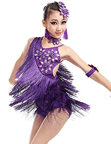 besbomig Niños Vestido de Baile Latino Salsa Tango Fiesta De Concurso Dancewear Chicas Lentejuelas Borla Ballroom Danza Vestido besbomig Niños Vestido de Baile Latino Salsa Tango Fiesta De Concurso Dancewear Chicas Lentejuelas Borla Ballroom Danza Vestido
