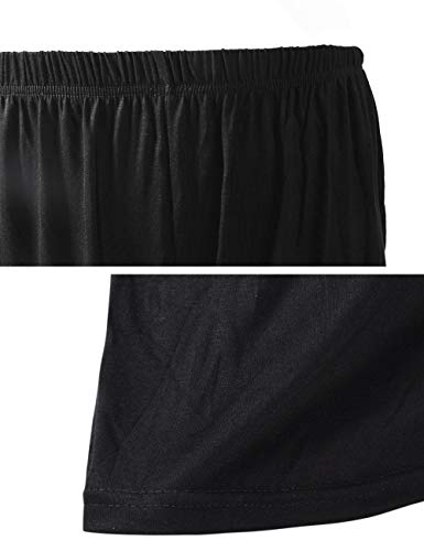 besbomig Pantalones de Pijama para Hombre Oversize Pantalones Cortos de Deporte Elástico Pijamas Inferiores Pantalones De Estar por Casa besbomig Pantalones de Pijama para Hombre Oversize Pantalones Cortos de Deporte Elástico Pijamas Inferiores Pantalones De Estar por Casa